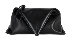 Trine Clutch, Leather, Black, 6449U, DB, 3*